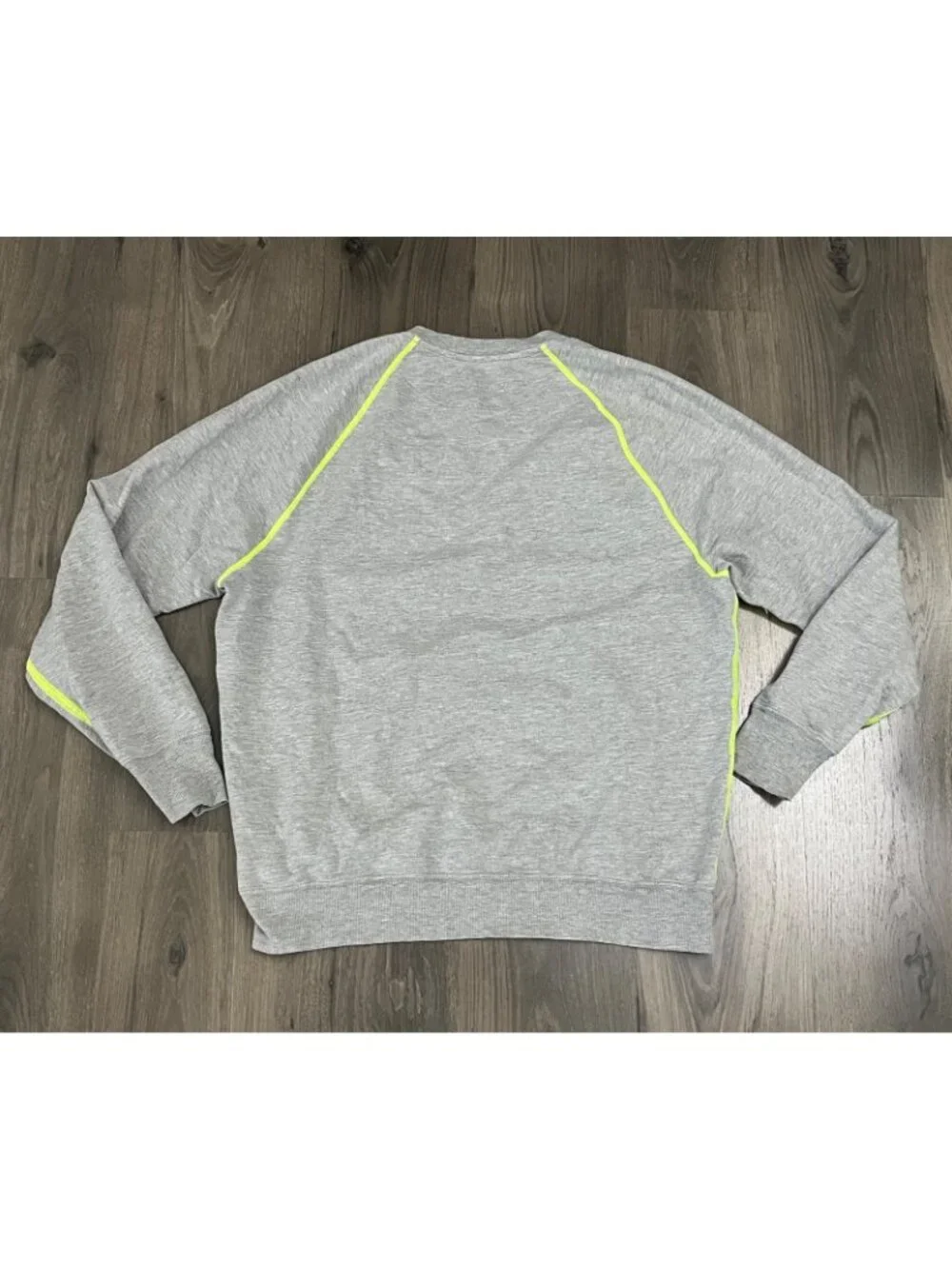 True Religion Crewneck Sweater Sweatshirt Gray means 2XL - Stain / Mark